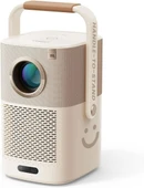Yaber T2 1080P Projektör - WiFi 6 ve Bluetooth [JBL 2 Ses, 8W Hoparlör ve Dahili Pil] - 1
