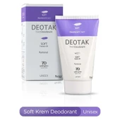 Deotak Krem Deodorant Unisex 35ML Soft (Hassas Cilt) - 2
