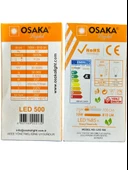 Osaka 10W (75W) 3000K (Günışığı) E27 Duylu Dim Edilebilir Led Ampul (2 Adet) - 4