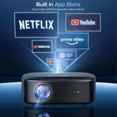 Elephas Wifi ve Bluetooth özellikli 4K Projektör - Açık Hava Film Projektörü - 2