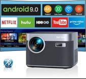 Toptro WiFi 6 ve Bluetooth 5.2 FHD Yerel 1080P - 700 ANSI, Toz Geçirmez - 1