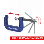 WORKPRO WP232019 100mm G Tipi İşkence - 4