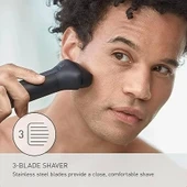 Panasonic MultiShape 3 Bıçaklı Tıraş Makinesi Ve Diş Fırçası Islak/Kuru ER-CLEANCUT - 4