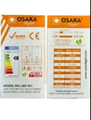 Osaka 10W (75W) 6500K (Beyaz Işık) E27 Duylu Dim Edilebilir Led Ampul (4 Adet) thumbnail 4