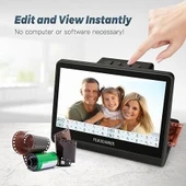 Jerbiaby 7 inç LCD Ekranlı 48 MP Film ve Slayt Tarayıcı 16GB - 4