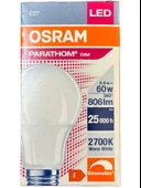 Osram Parathom 8.8W (60W) 2700K (Sarı Işık) E27 Duylu Dim Edilebilir Led Ampul - 1