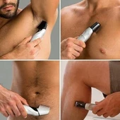 Panasonic Vücut Tüyü Tıraş Makinesi Kablosuz Su Geçirmez Er-Gk60-S -Gümüş - 3