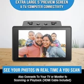 DigitConvert Dijital Film Tarayıcısı 5 Inc 22MP JPEG - 3