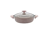 Oms OMS 3310-24 Collection Granit Tencere 24 cm X 7,5 cm - 1