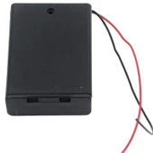 Powermaster 3 lü AA Kalep Pil Kapaklı Switch li Pil Yuvası Ardunio Deney İçin Pil Yuvası IC-233E - 3