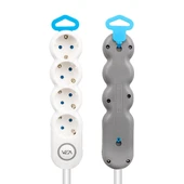 Vea VE-2S4S 4 Lü 1.5 Metre Kablolu Anahtarlı Grup Priz Uzatma Kablosu 3680 Watt 16 Amper - 1