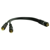 Ayt Kablo Anfi Y 1 Dişi  2 Erkek 25 Cm Amfi Ses Sistemi Kablosu - 1