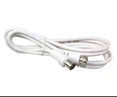 Ayt 60 Ohm Erkek F Erkek 1.2 Metre Kablo Tüplü Tv Anten Girişi Uyudu Girişine Dönüştürücü Çevirici Kablo - 1