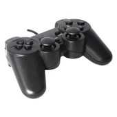Ayt Powermaster KD-208 USB PC Bilgisayar PS3 Titreşimli Joystick Oyun Kolu Oyun Konsolu - 1