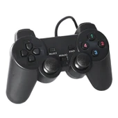 Ayt Powermaster KD-208 USB PC Bilgisayar PS3 Titreşimli Joystick Oyun Kolu Oyun Konsolu - 6