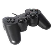 Powermaster KD-208 USB PC Bilgisayar PS3 Titreşimli Joystick Oyun Kolu Oyun Konsolu - 1