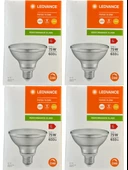 Osram Ledvance 10W (75W) 2700K (Sarı Işık) Par30 E27 Duylu Dim Edilebilir Led Spot (4 Adet) - 1
