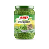 Tamek Bezelye Konserve 670 gr Cam x 4 Adet - 2