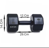 Ps spor dambıl 10KG X 2 adet + sayaçlı atlama ipi + sayaçlı ayarlanabilir el yayı - 4