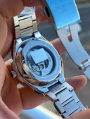 Ferro 2 Yıl Garantili Otomatik Mekanizma 3 Atm Su Geçirmez Çelik Kordon Erkek Kol Saati EFM.31399-S2 - 5