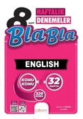 GÜNAY YAYINLARI 8.Sınıf 32 Haftalık Bla Bla İngilizce Denemeleri - 1