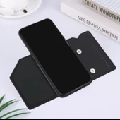 Cbtx Oppo Realme Uyumlu 8i İçin Cilt Pu + Tpu + Pc Geri Kapak Kart Yuvaları Ve Tutucu Ve Fotoğraf Çerçeveli Şok Geçirmez Telefon Kılıfı - 6