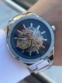 Ferro 2 Yıl Garantili Otomatik Mekanizma 3 Atm Su Geçirmez Çelik Kordon Erkek Kol Saati EFM.1443-L3 thumbnail 1