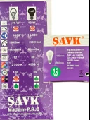 Şavk 12W 4000K (Günışığı) E27 Duylu Led Ampul (8 Adet) thumbnail 4