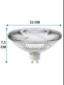 Sylvania 13W (140W) 3000K (Sarı Işık) GU10 Duylu Dim Edilebilir Led Spot Ampul (2 Adet) thumbnail 3