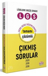LGS Çıkmış Sorular ve Çözümleri Editör Yayınları - 1