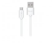 Hytech HY-X88 0.25m 2A Micro Usb Beyaz Şarj Kablosu - 1