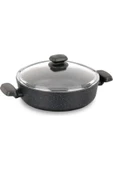Korkmaz KOR A1345 Ornella Kısa Granit Tencere 28x7,5 cm 4 Litre - 1