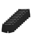 JACK JONES 10 lu Pamuklu Erkek Boxer 12189937 - 1