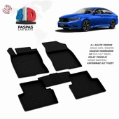 HONDA CIVIC 2021- ARACA ÖZEL 4D HAVUZLU PASPAS thumbnail 1