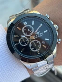 Ferro Çelik Kordon İç Fonksiyonları Aktif Chronograph 30 Mt Su Geçirmez Erkek Kol Saati EFM.31455.J2 thumbnail 4
