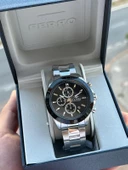 Ferro Çelik Kordon İç Fonksiyonları Aktif Chronograph 30 Mt Su Geçirmez Erkek Kol Saati EFM.31455.J2 thumbnail 1