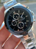 Ferro Çelik Kordon İç Fonksiyonları Aktif Chronograph 30 Mt Su Geçirmez Erkek Kol Saati EFM.31455.J2 thumbnail 2