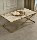 Metal Ayaklı Mdf Orta Sehpa - 2