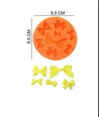ŞEKER HAMUR KALIBI SİLİKON FİYONGLAR 8,5*8,5 CM - 1