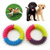 Köpek Diş Temizleme Isırma Çemberi Kaşıma Isırma Oyuncağı - 2