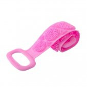 Çift Taraflı Silikon Banyo Sırt Kesesi Duş Lifi Tükenmez Lif 60 cm - 4