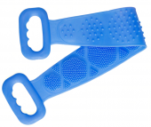 Çift Taraflı Silikon Banyo Sırt Kesesi Duş Lifi Tükenmez Lif 60 cm - 5