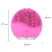 6 Farklı Titreşim Modlu Yüz Temizleme Cihazı Şarjlı + Temizleme Fırçası Hediye - 3