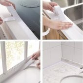 Su Sızdırmaz Mutfak Banyo Duvar Küvet Lavabo Duşakabin Bandı 3.2 m - 5