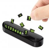 Araç Torpido Üstü Cep Telefon Numarası İçin Aç Kapa Numaratör - 5