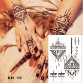 Geçici Dövme Çeşitleri Tattoo 2 Alana 1 Hediye - 1