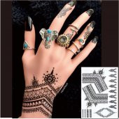 Geçici Dövme Çeşitleri Tattoo 2 Alana 1 Hediye - 4