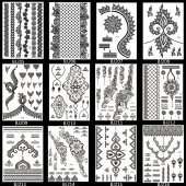 Geçici Dövme Çeşitleri Tattoo 2 Alana 1 Hediye - 10