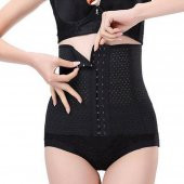 3 Kademe Unisex Inceltici Vücut Şekillendirici Zayıflatıcı Sıkılaştırıcı Lohusa Bel Korsesi - 6