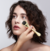 Dermaroller 540 İğneli Derma Roller System Cilt Yüz Yenileme Bakım Masaj Seti Aleti - 1